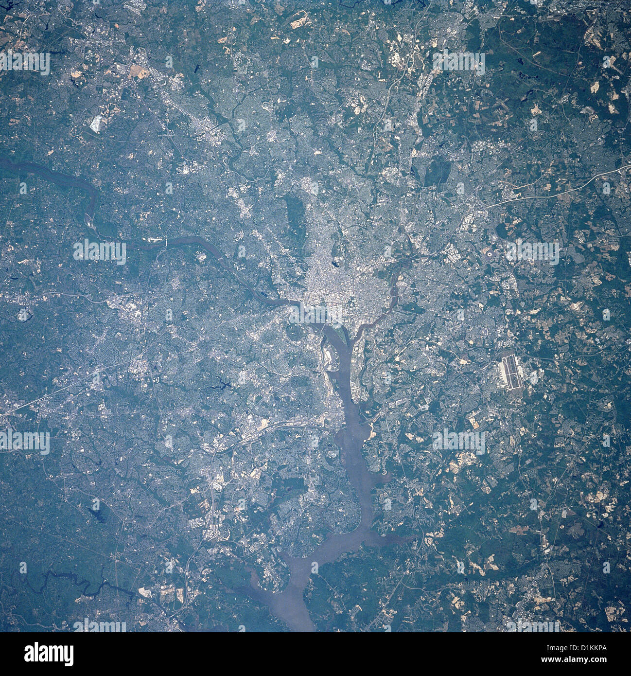 Washington DC-Hauptstadt der Vereinigten Staaten. Stockfoto