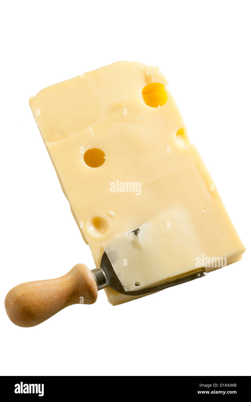 Emmentaler Käse Stockfoto