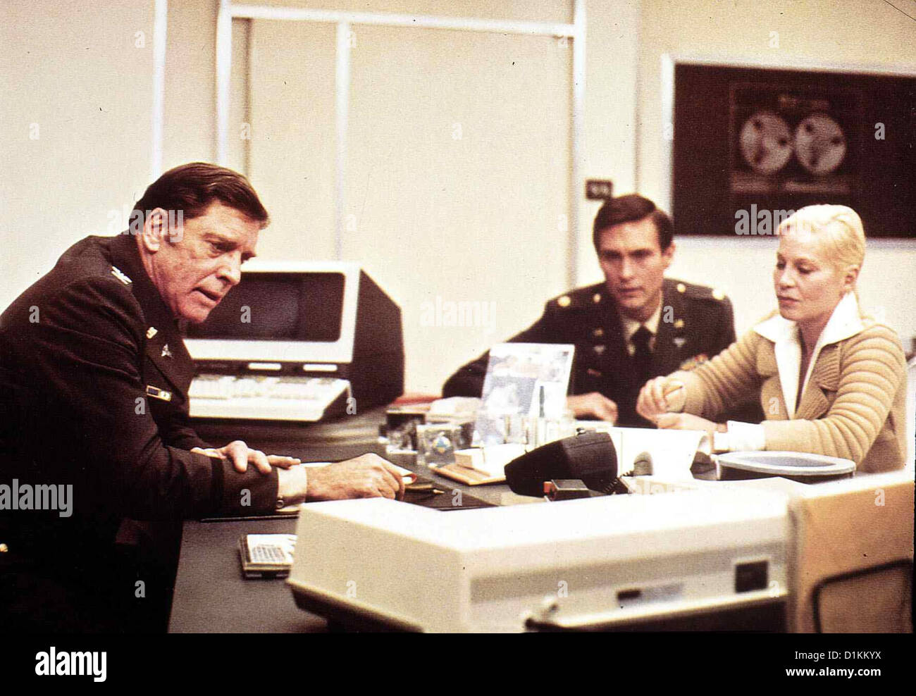 Cassandra Crossing Cassandra Crossing Burt Lancaster, John Phillip, Ingrid Thulin Um die Seuchengefahr Zu Vertuschen, Stockfoto