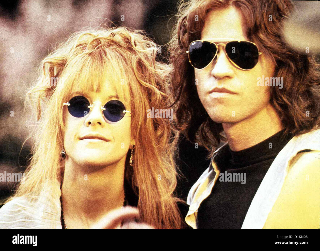 Die Türen Türen, Meg Ryan, Val Kilmer Jim Morrison (Val Kilmer) Und seine Frau Pamela (Meg Ryan). Lokalen Caption *** 1991 Stockfoto