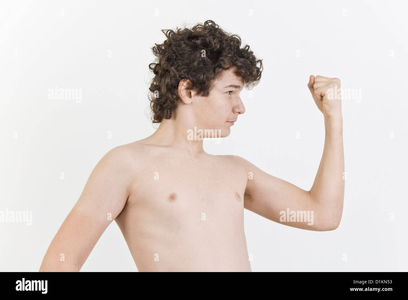 Junge Stockfoto