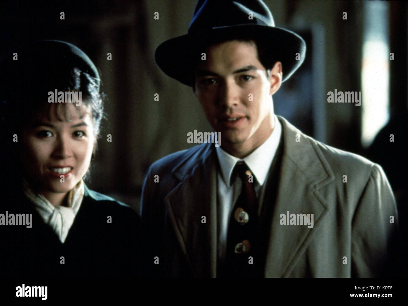 Eine Tasse Tee für sterben Liebe Essen Schale Tee Cora Miao, Russell Wong Mei Oi (Cora Miao) Und Wah Gay (Russell Wong) Onlineportal Stockfoto