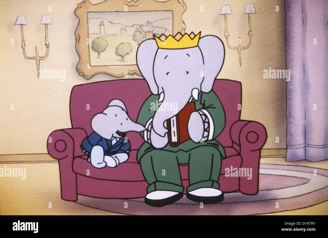 Babar: Der Film-Babar: der Film Szenenbild ASTRAL, Clips, 04 96 Stockfoto