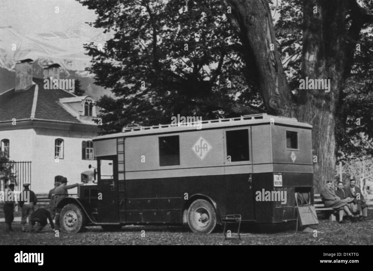 Hundert Jahre Film - Hundert Jahre Kino Babelsberg - Ufa Szenenbild-- Stockfoto