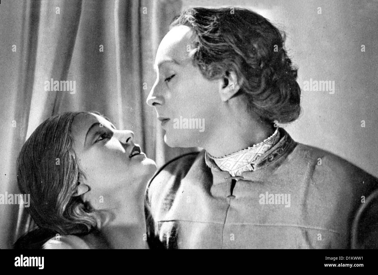 Faust Faust Camilla Horn, Gösta Ekberg Faust (Gösta Ekberg) wird Lyrikpublikation Vor der Pest Bewahren Und Verschreibt Sich seine Stockfoto