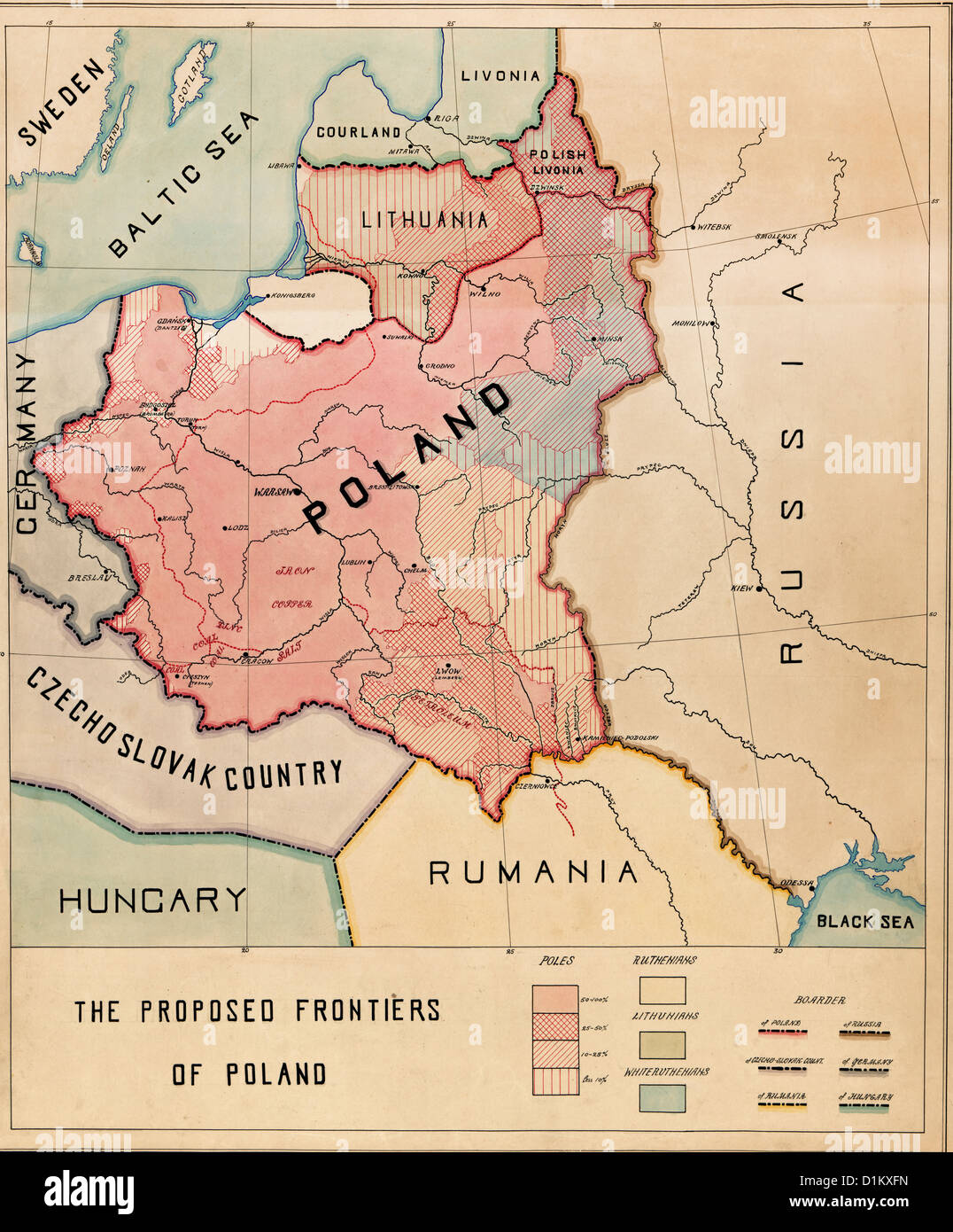 Polen Russland Grenze Stockfotos und -bilder Kaufen - Alamy