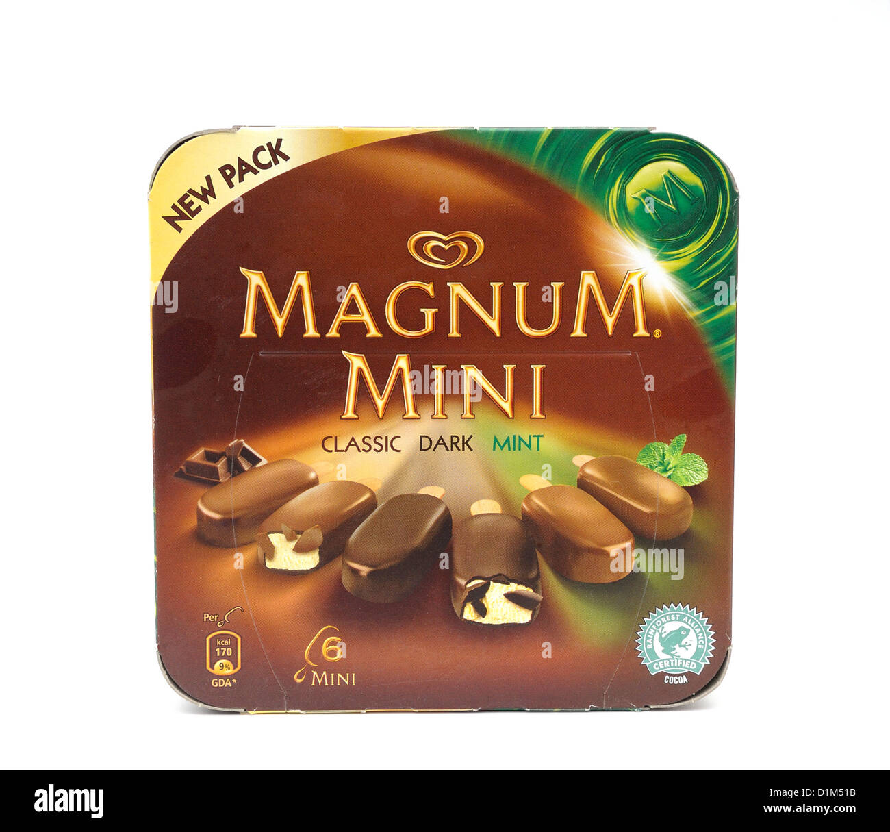 Wänden Magnum Mini klassische dunkle Minze Eis Schokolade ...