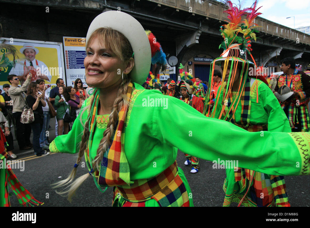 Carnaval del Pueblo-Festival in London Stockfoto