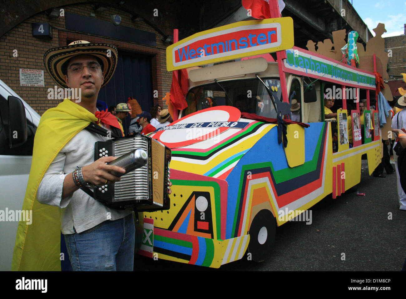 Carnaval del Pueblo-Festival in London Stockfoto