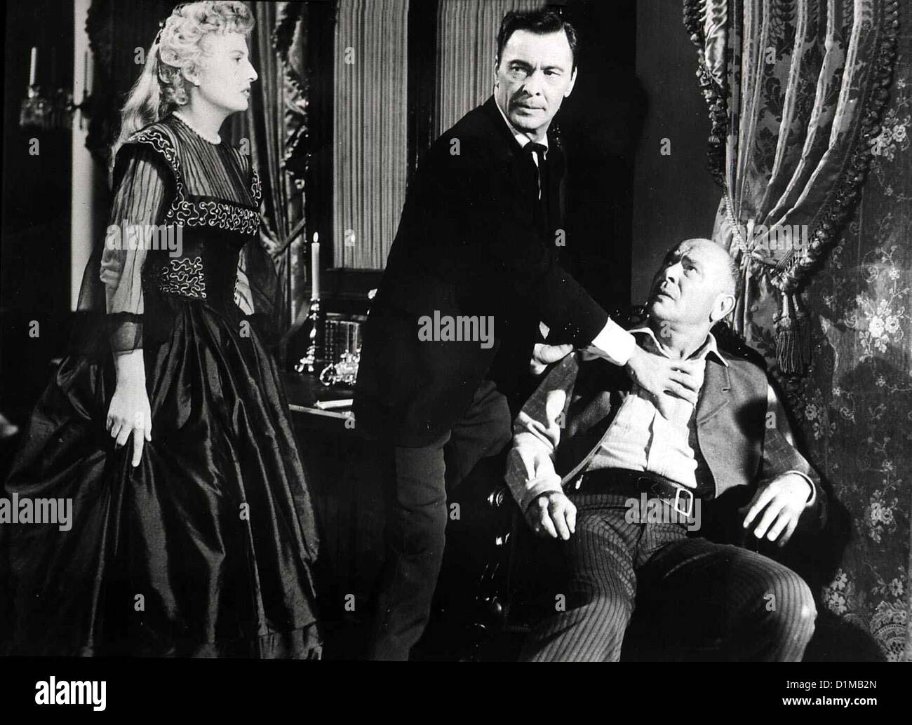 Vierzig Gewehre vierzig Gewehre Barbara Stanwyck, Barry Sullivan, Dean Jagger Auf der Suche Nach Einem Viehdieb Erfurts Marshall Stockfoto