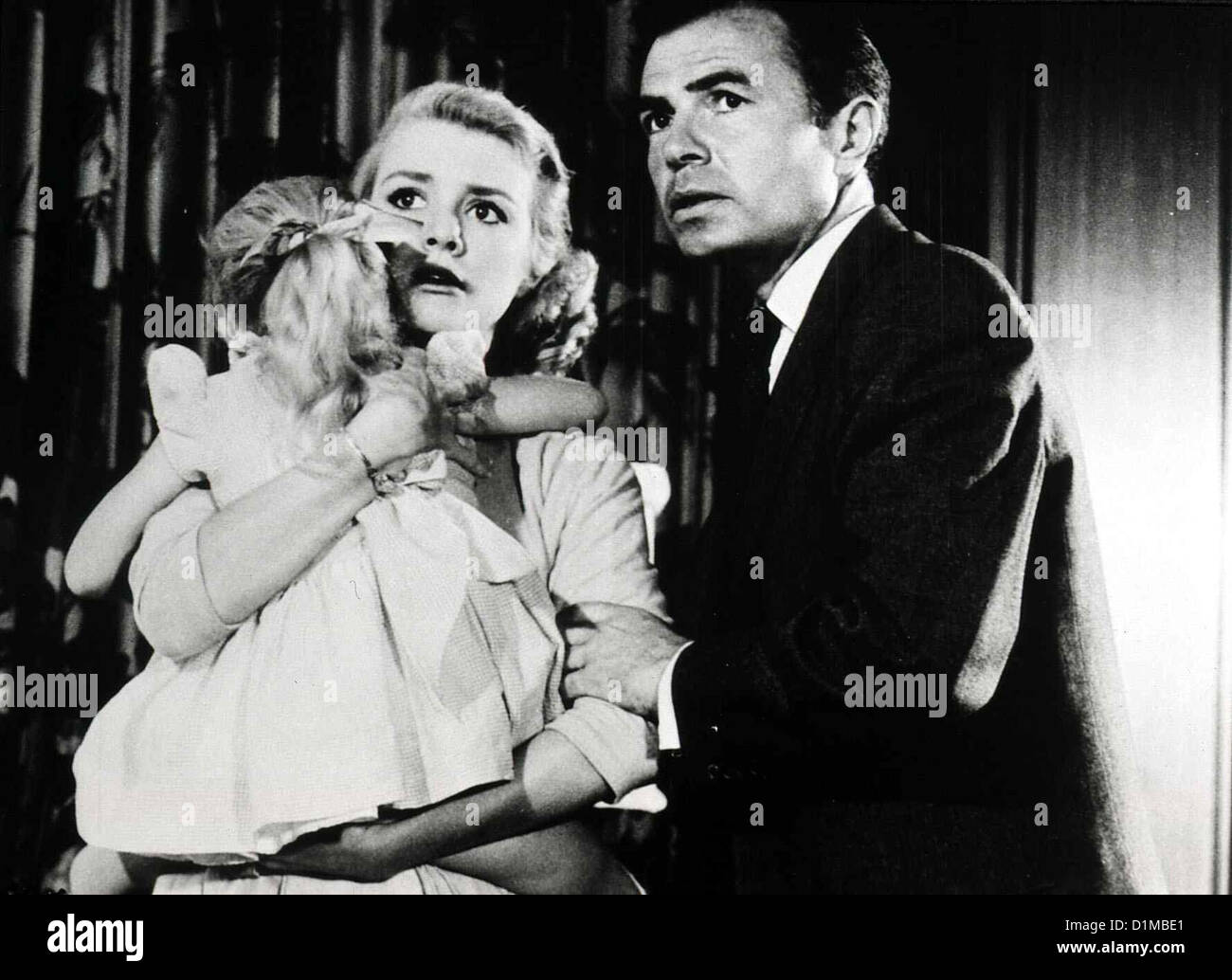 In Brutalen lässt Cry Terror Terry Ann Ross seine Inger Stevens, James Mason Jim Molner (James Mason), Frau Joan (Inger Stockfoto