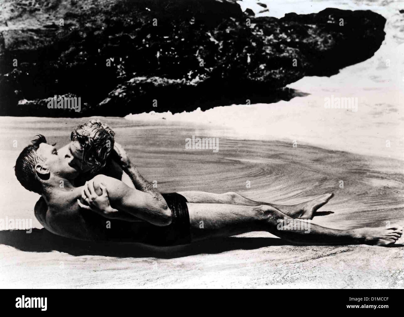 Verdammt In Alle Ewigkeit von hier zur Ewigkeit Sergeant Warden (Burt Lancaster), Karen Holmes (Deborah Kerr) *** lokale Stockfoto