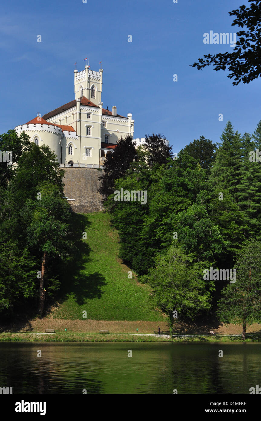 Schloss Trakoscan Stockfoto