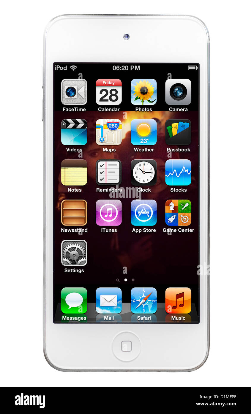 iPod Touch 5. Generation Stockfoto