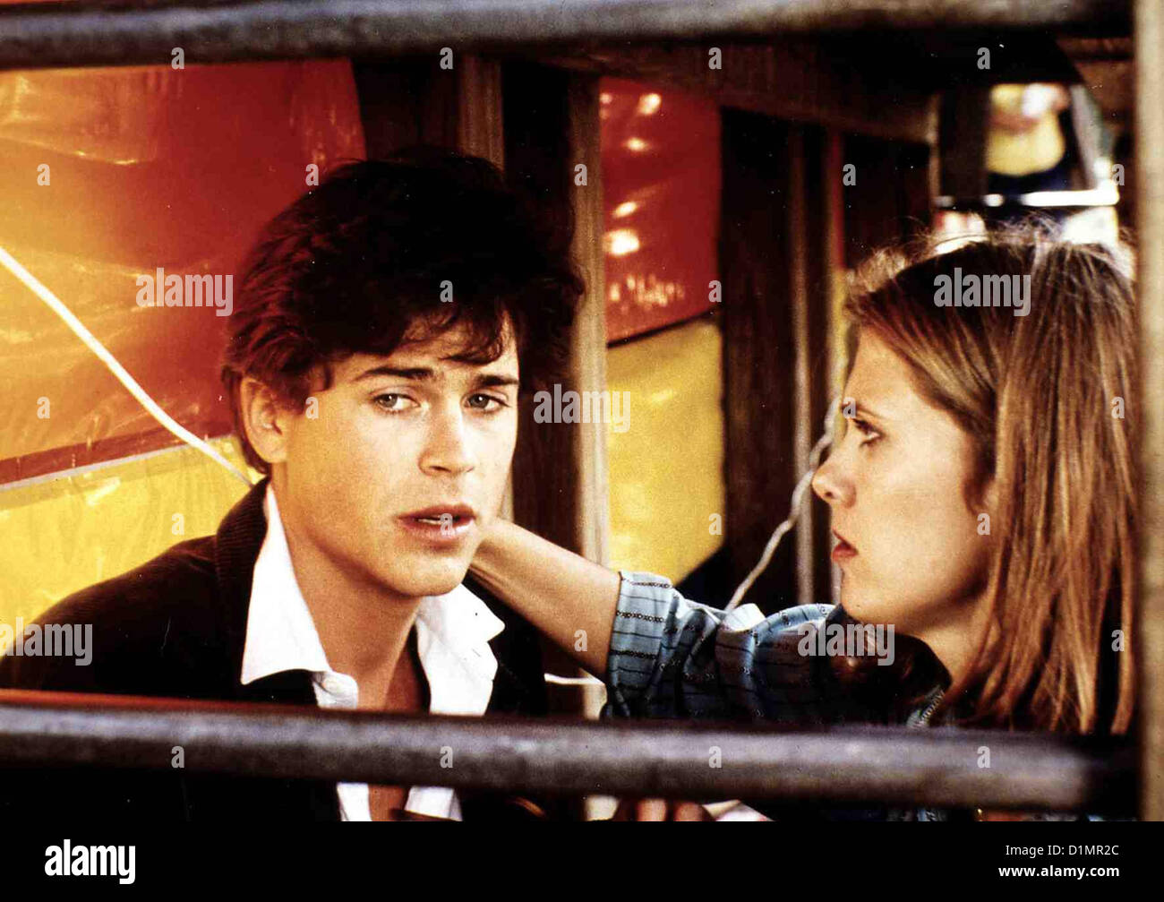 Sterben Sie Unschuld Der Molly illegal verkaufen Rob Lowe, Colleen Camp Richard (Rob Lowe) ist wild Entschlossen, Seiner Molly (Colleen Stockfoto