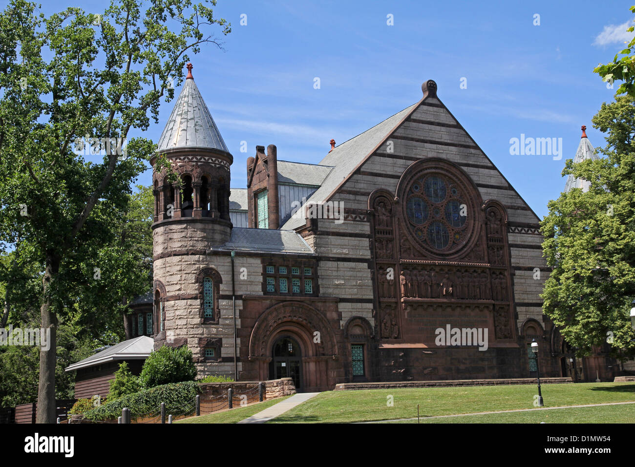 Princeton University, Alexander Hall Stockfoto