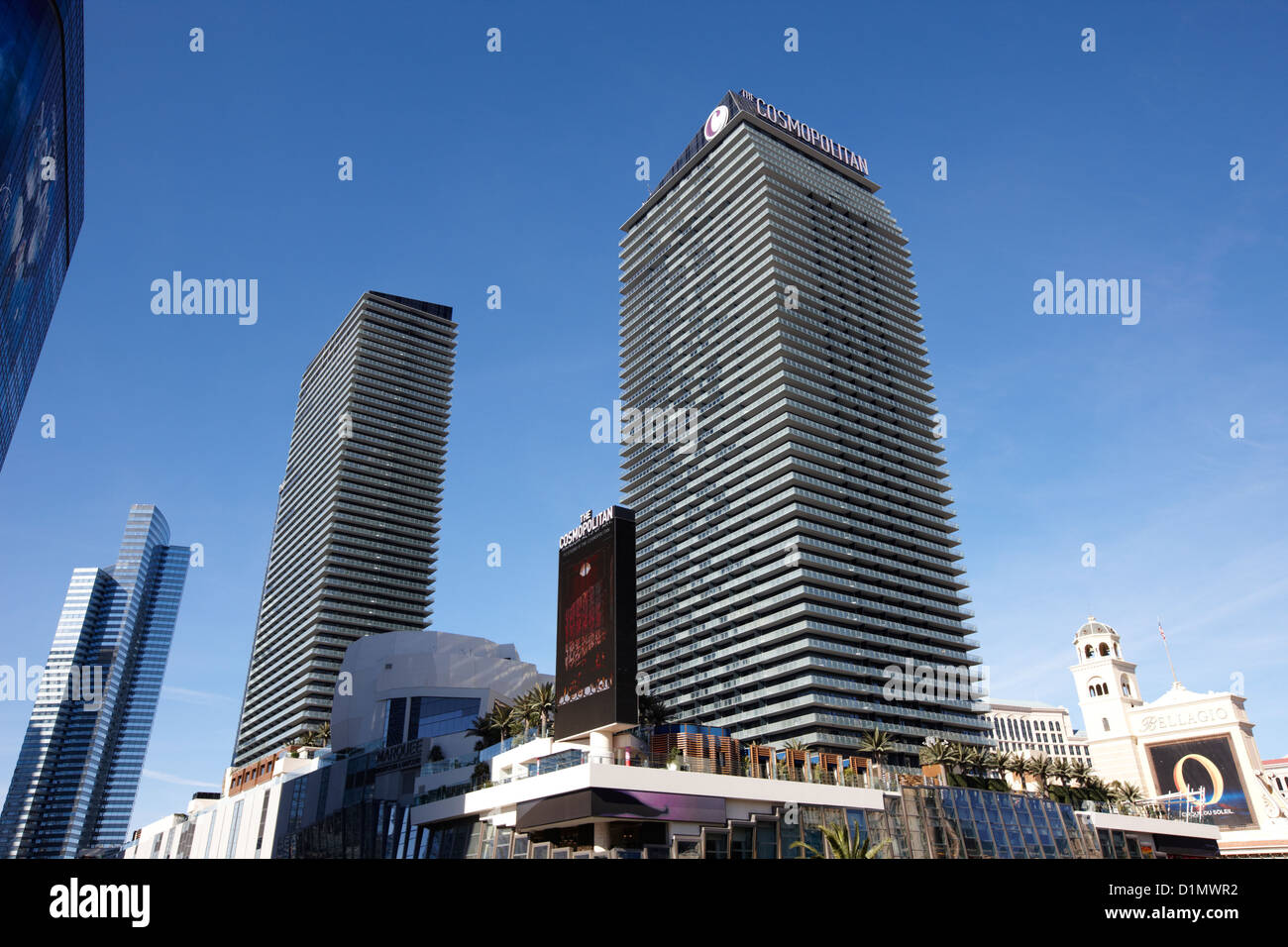 die kosmopolitische Luxus Resort Casino und Hotel Las Vegas Nevada, USA Stockfoto