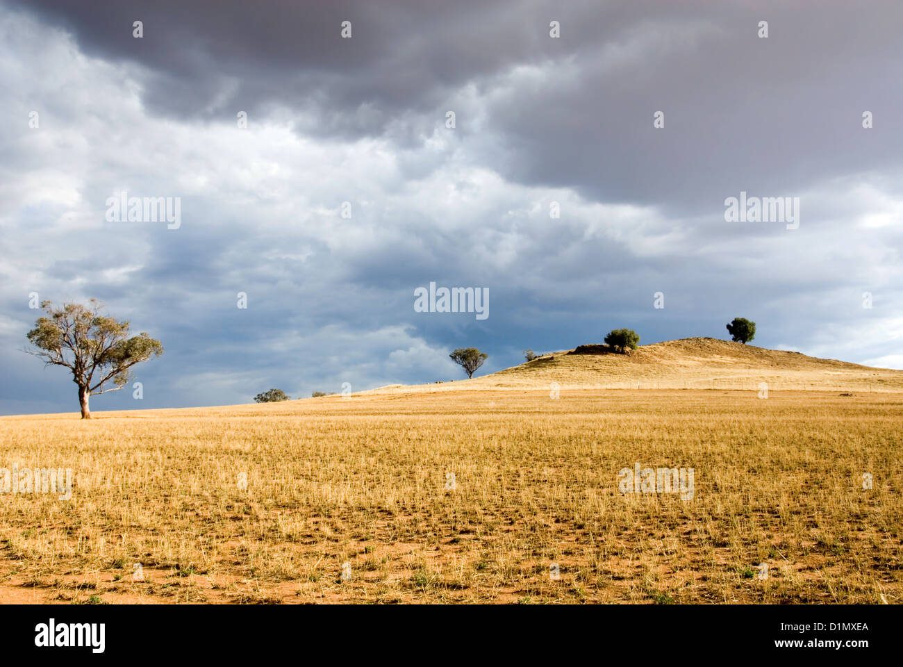 Ländliches Motiv Stockfoto