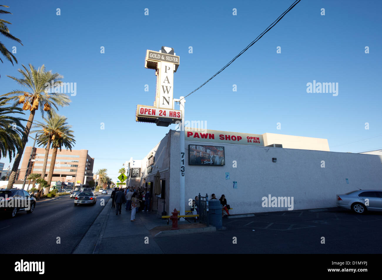 berühmte Gold und Silber Pawn Shop downtown Las Vegas Heimat der tv-Serie-Bauer Sterne Nevada USA Stockfoto