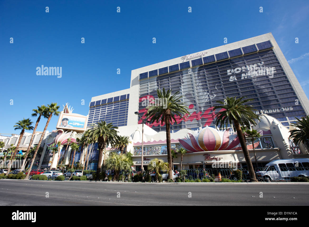 Das Flamingo Hotelcasino Las Vegas Nevada, USA Stockfoto