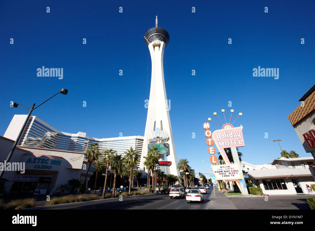 Stratosphere Hotel Tower Und Casino Las Vegas Nevada Usa