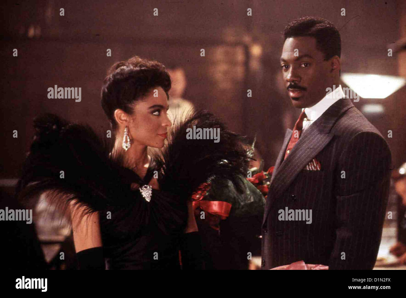 Harlem Nights Harlem Nächte Jasmine Guy, Eddie Murphy schnell (Eddie Murphy) Hat Eine Verabredung Mit Dominique La Rue (Jasmin Stockfoto