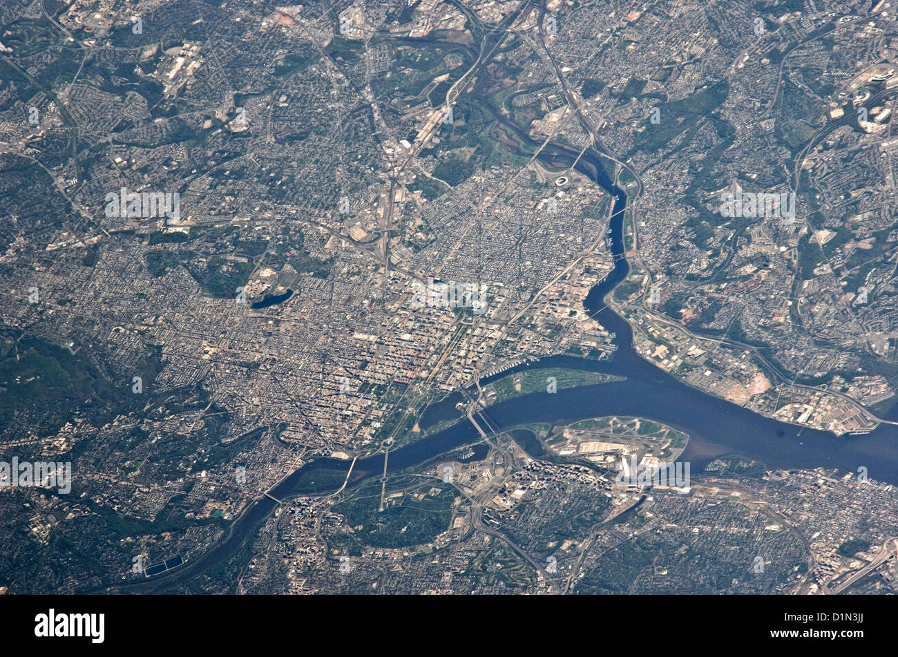 Washington DC-Hauptstadt der Vereinigten Staaten Stockfoto