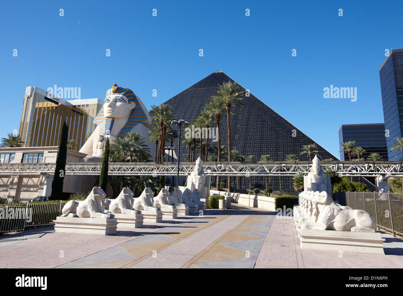 Luxor Resorthotel &amp; Casino Las Vegas Nevada, USA Stockfoto