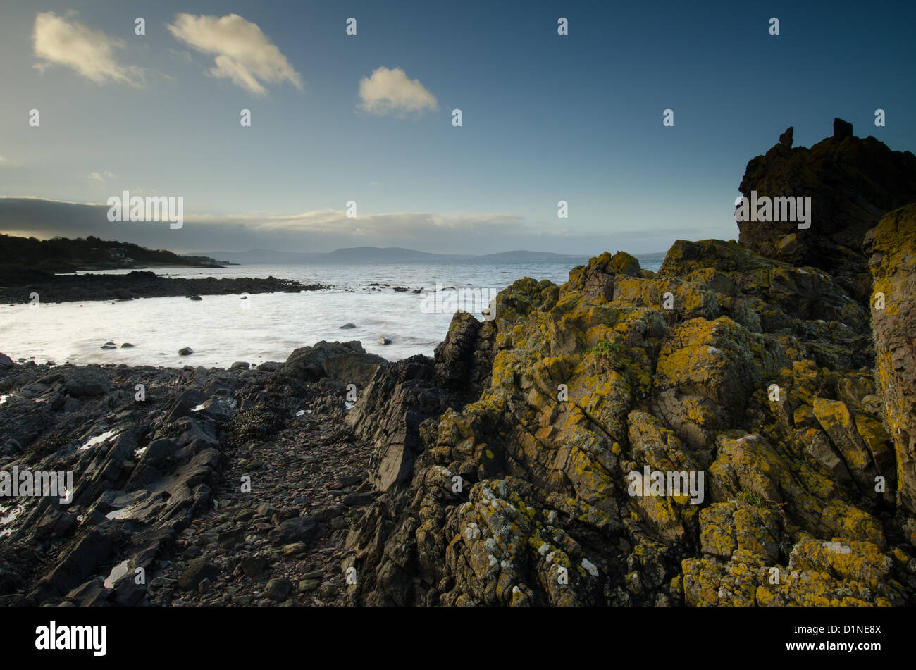 Belfast Lough aus Selbstabholermarkt Stockfoto