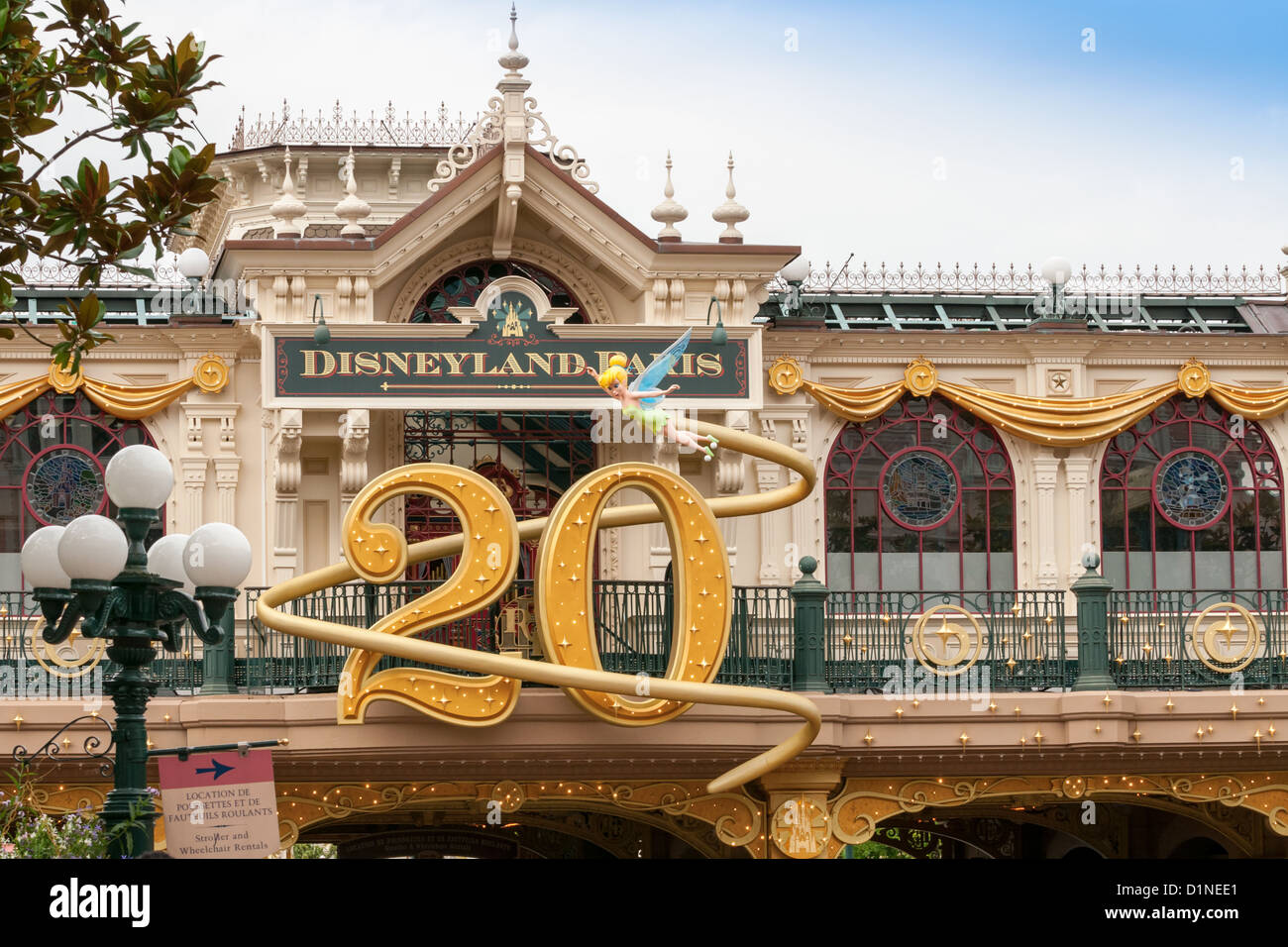 Disneyland Park Paris Frankreich Stockfoto