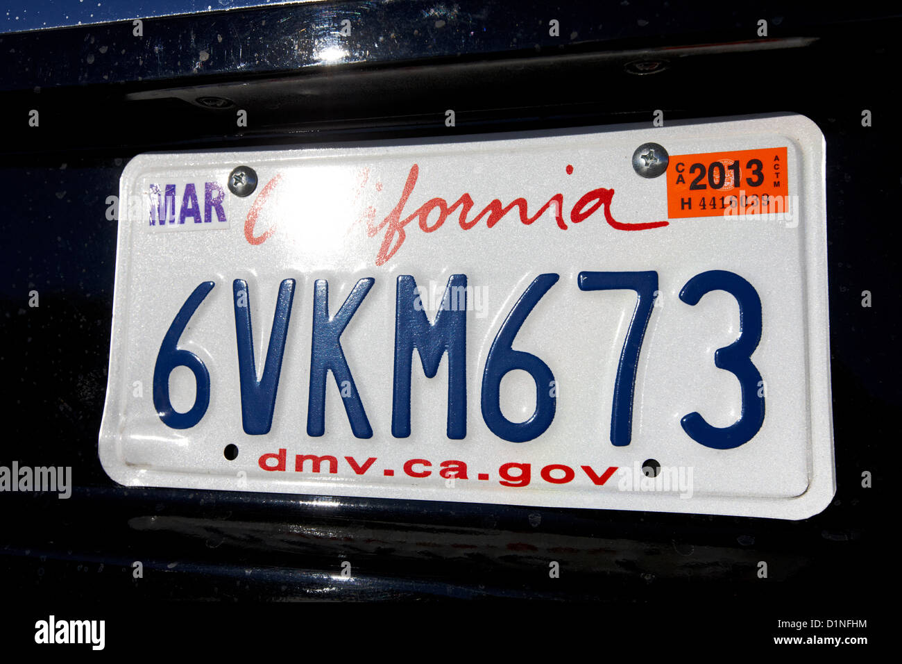1 California SCHROTT-Nummernschild AUSWAHL % Ein altes KALIFORNIEN Kennzeichen 