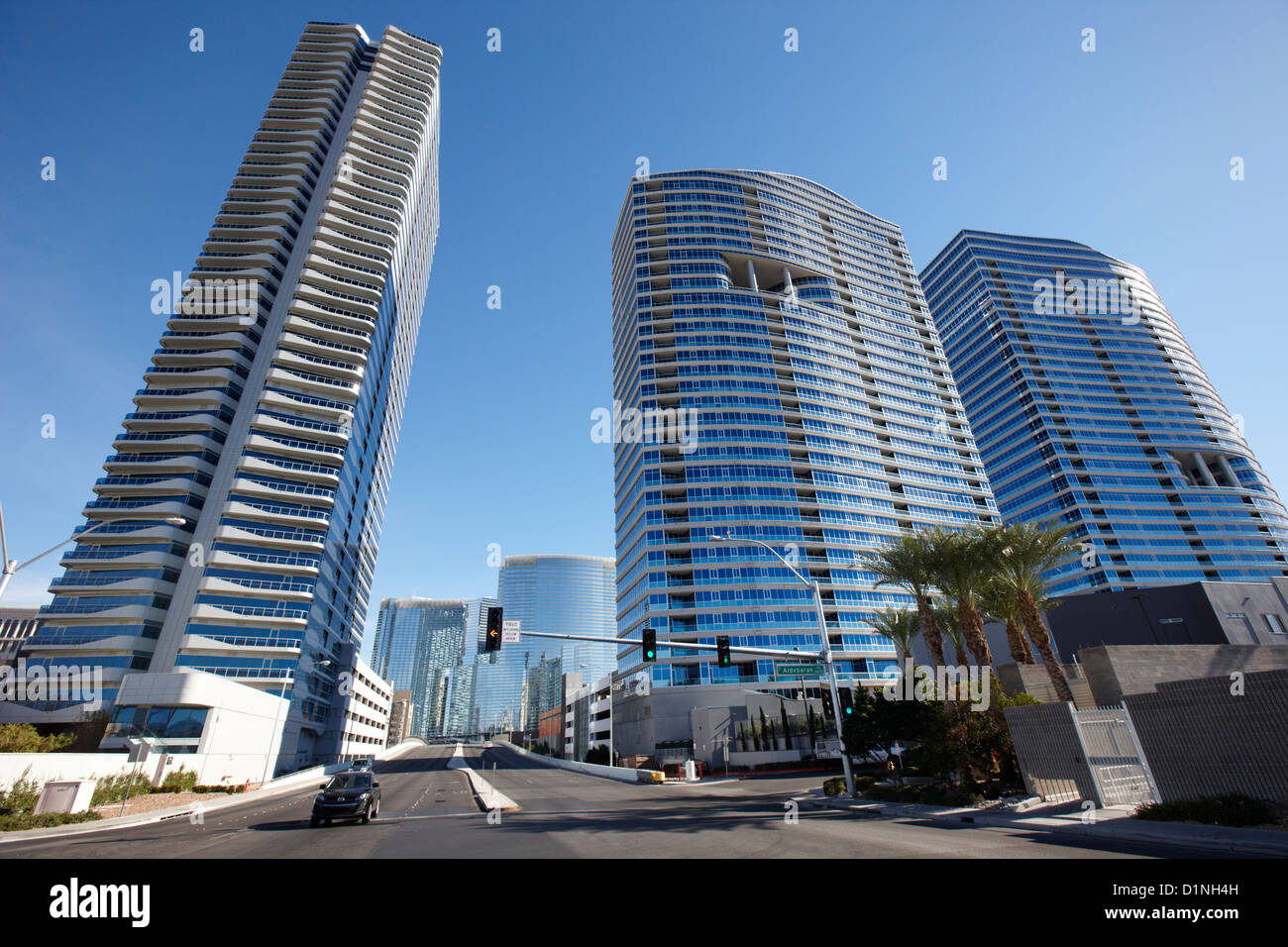 die Martin und Panorama Towers Wohnkomplex in Las Vegas Nevada, USA