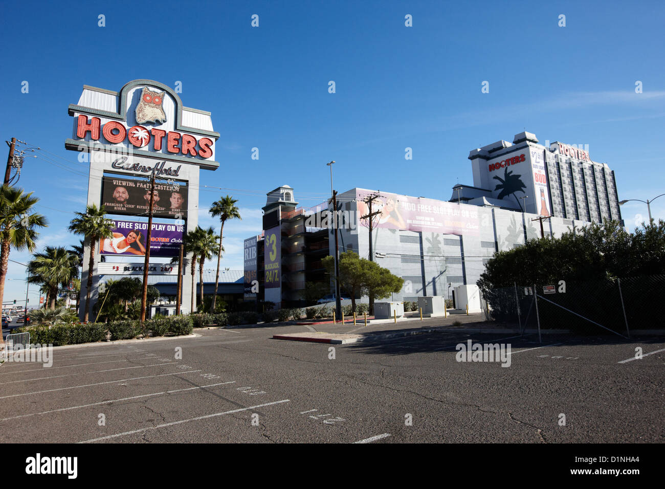 Hooters Hotelcasino Las Vegas Nevada, USA Stockfoto