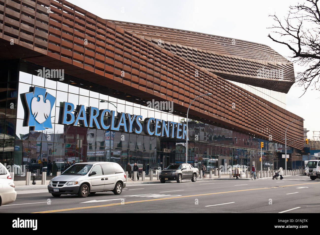 Barclays Center ist ein Mehrzweck-indoor-Arena, eröffnet 2012 in Brooklyn, New York Stockfoto