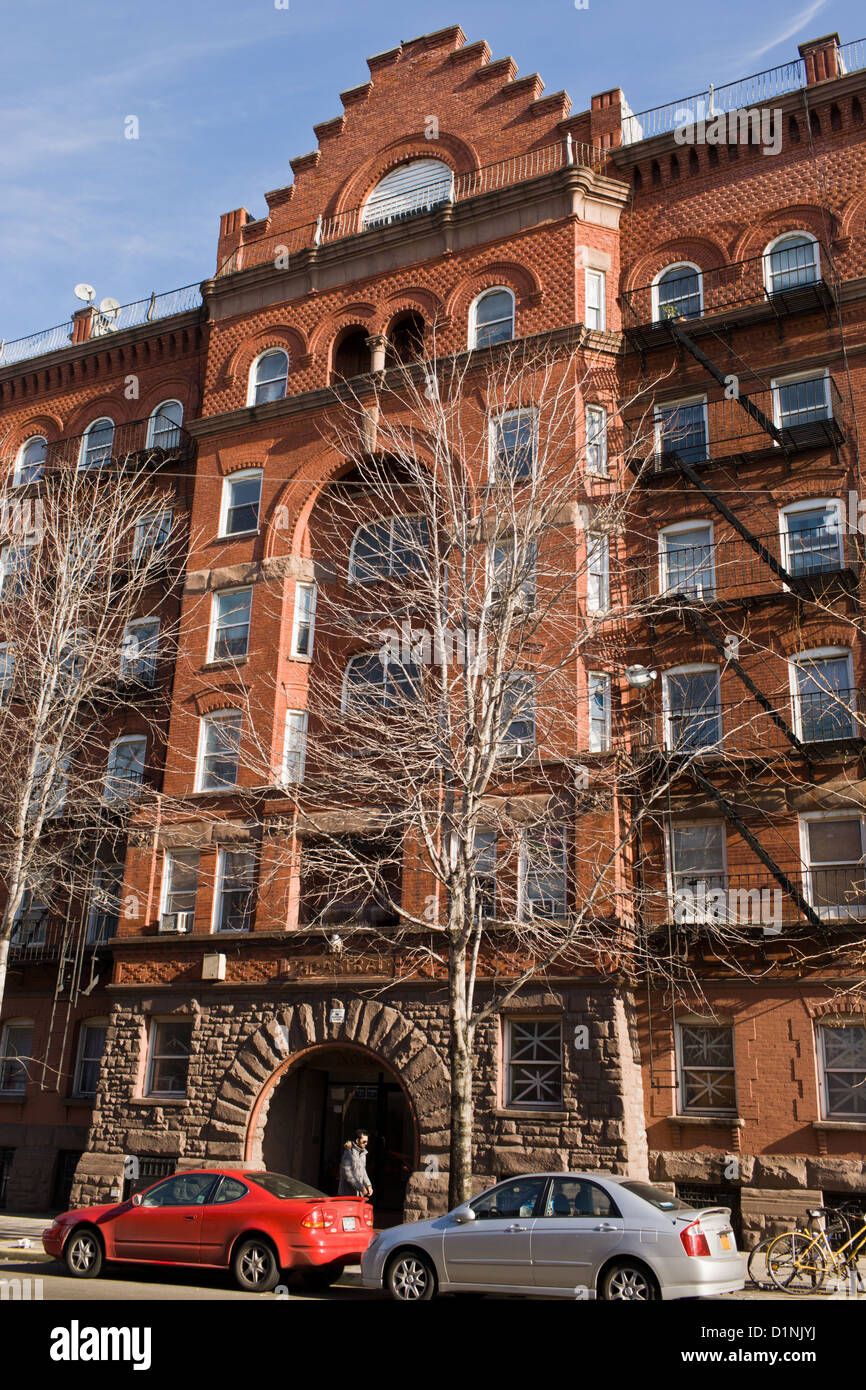 Die astralen Apartments, Greenpoint, Brooklyn, New York Stockfoto