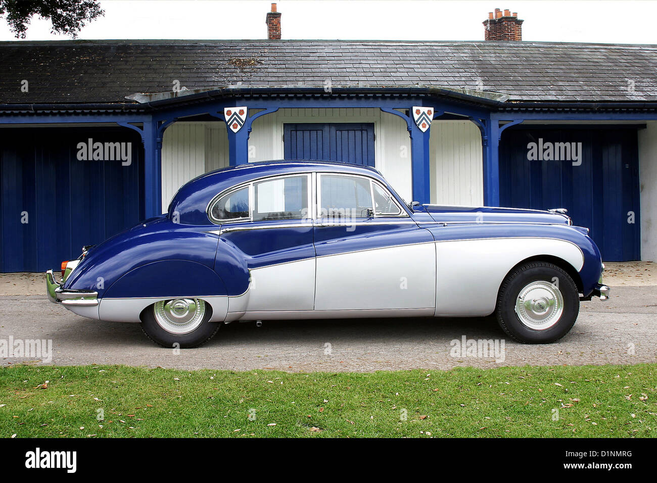 1960 Jaguar Mark IX, definitive 50er Jahre große Jag Salon mit wunderbar 3,8-Liter-Jaguar, XK-Serie, Inline-6-Zylinder Stockfoto