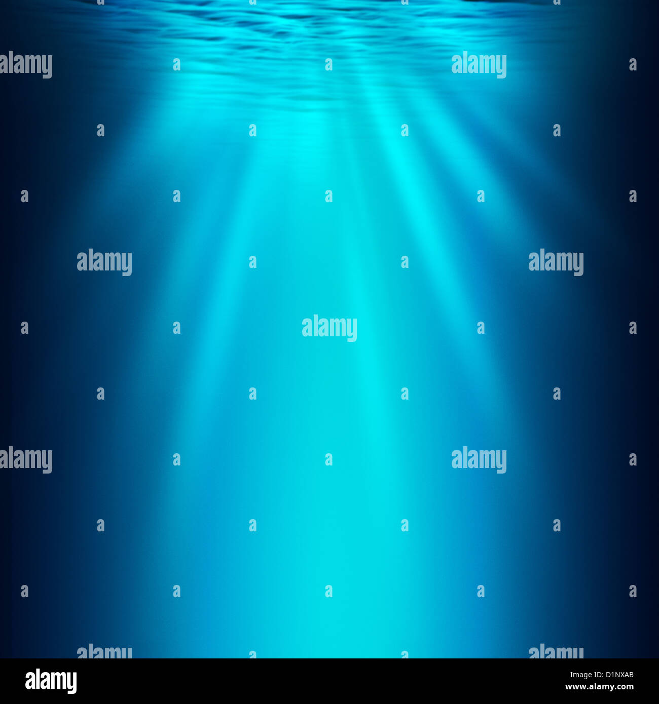 Abgrund. Unterwasser abstrakt für Ihr design Stockfoto