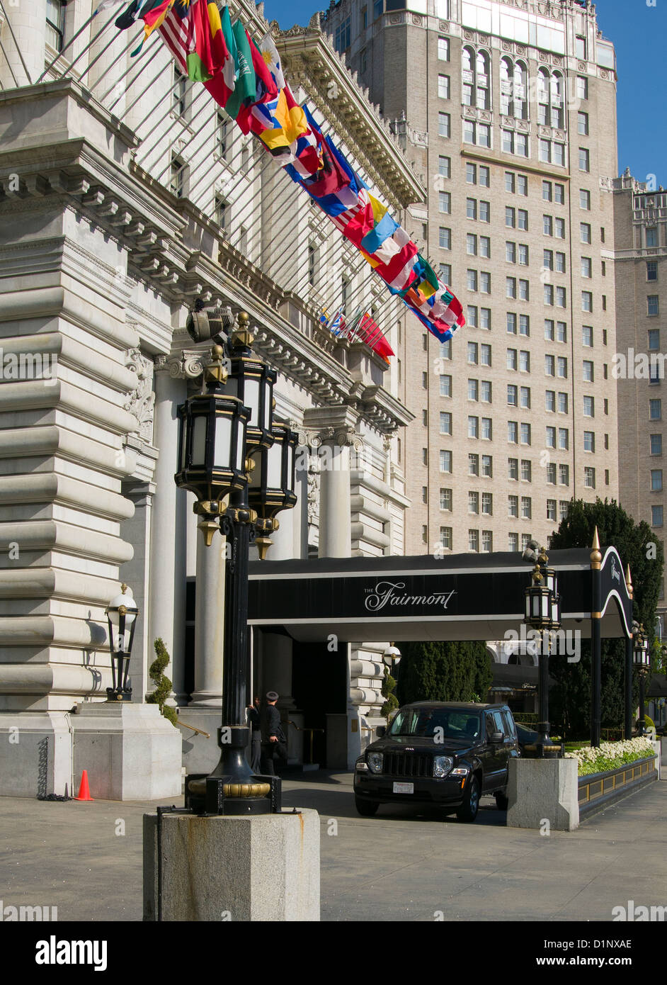 Fairmont Hotel, San Francisco, Kalifornien Stockfoto