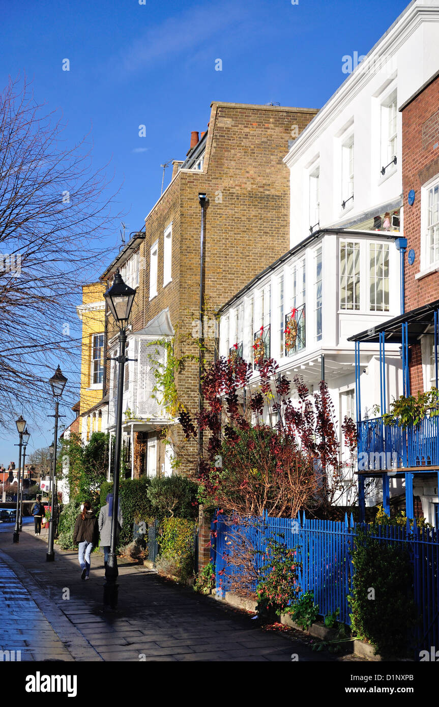 Riverside, Lower Mall, Hammersmith, London Borough of Hammersmith und Fulham, London, Greater London, England, Vereinigtes Königreich Stockfoto