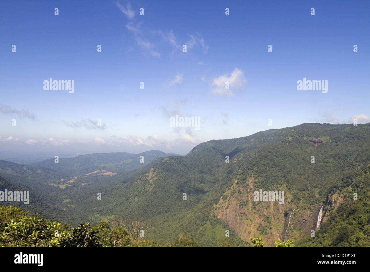 Chorla Ghats Landschaft Stockfoto