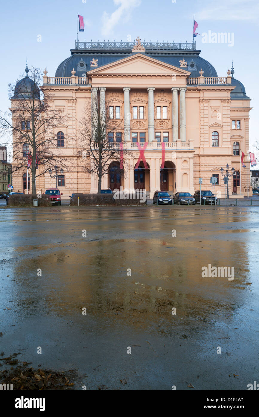 Theater, Schwerin, Mecklenburg Vorpommern, Deutschland Stockfoto