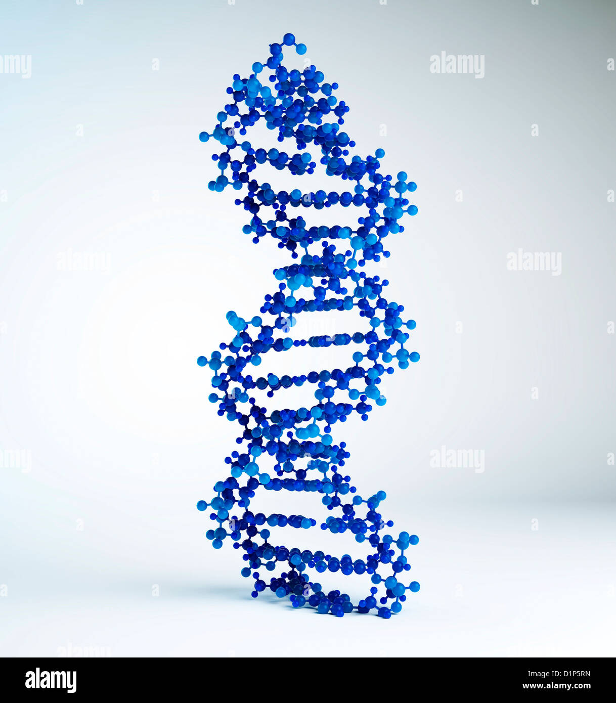 DNA-Molekül, artwork Stockfoto