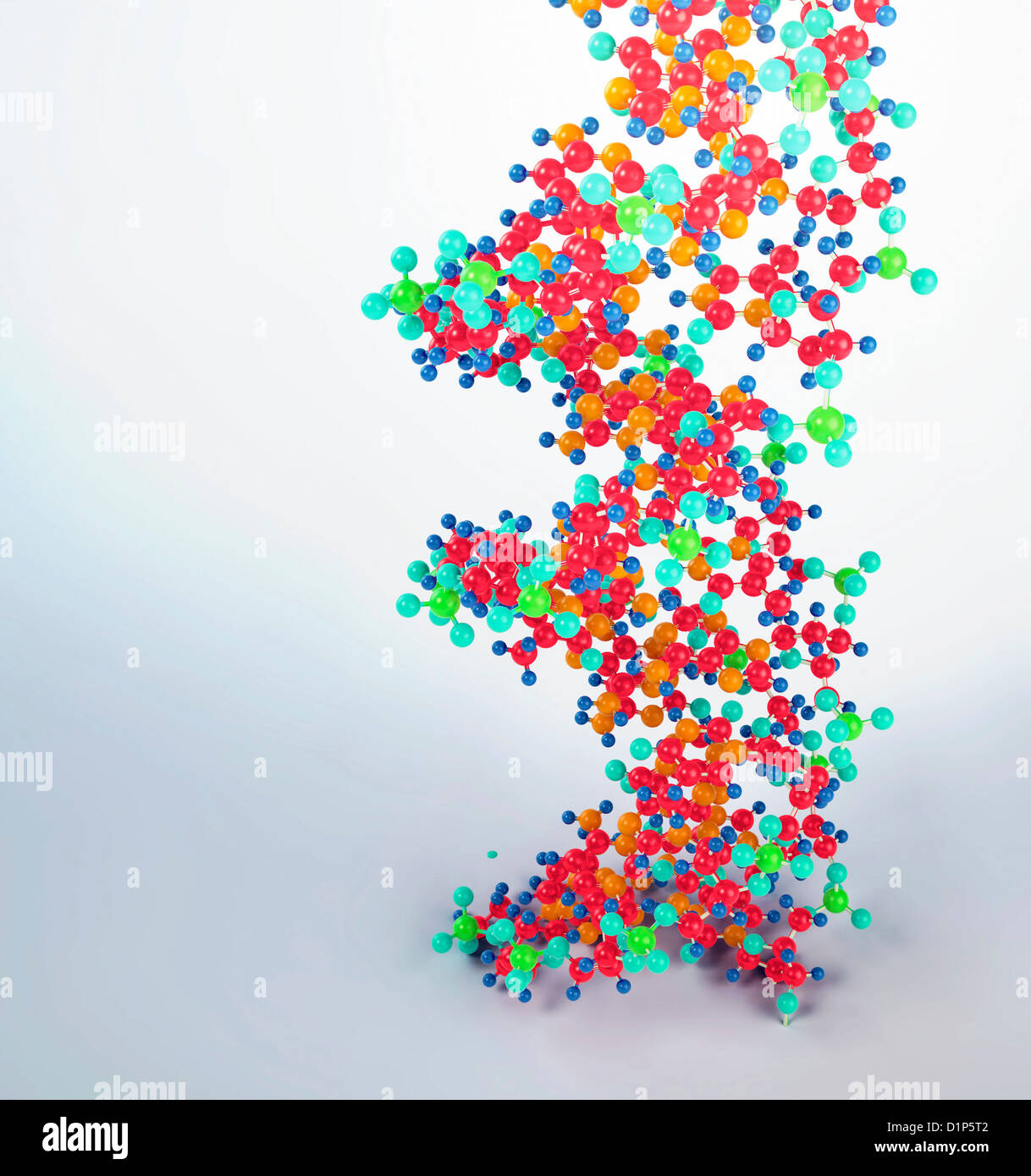 DNA-Molekül, artwork Stockfoto
