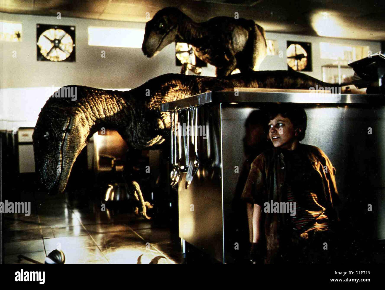 Jurassic Park Jurassic Park - Hr Joseph Mazzello *** lokalen Caption *** Universal Pic 1993., clips 06/97 Stockfoto