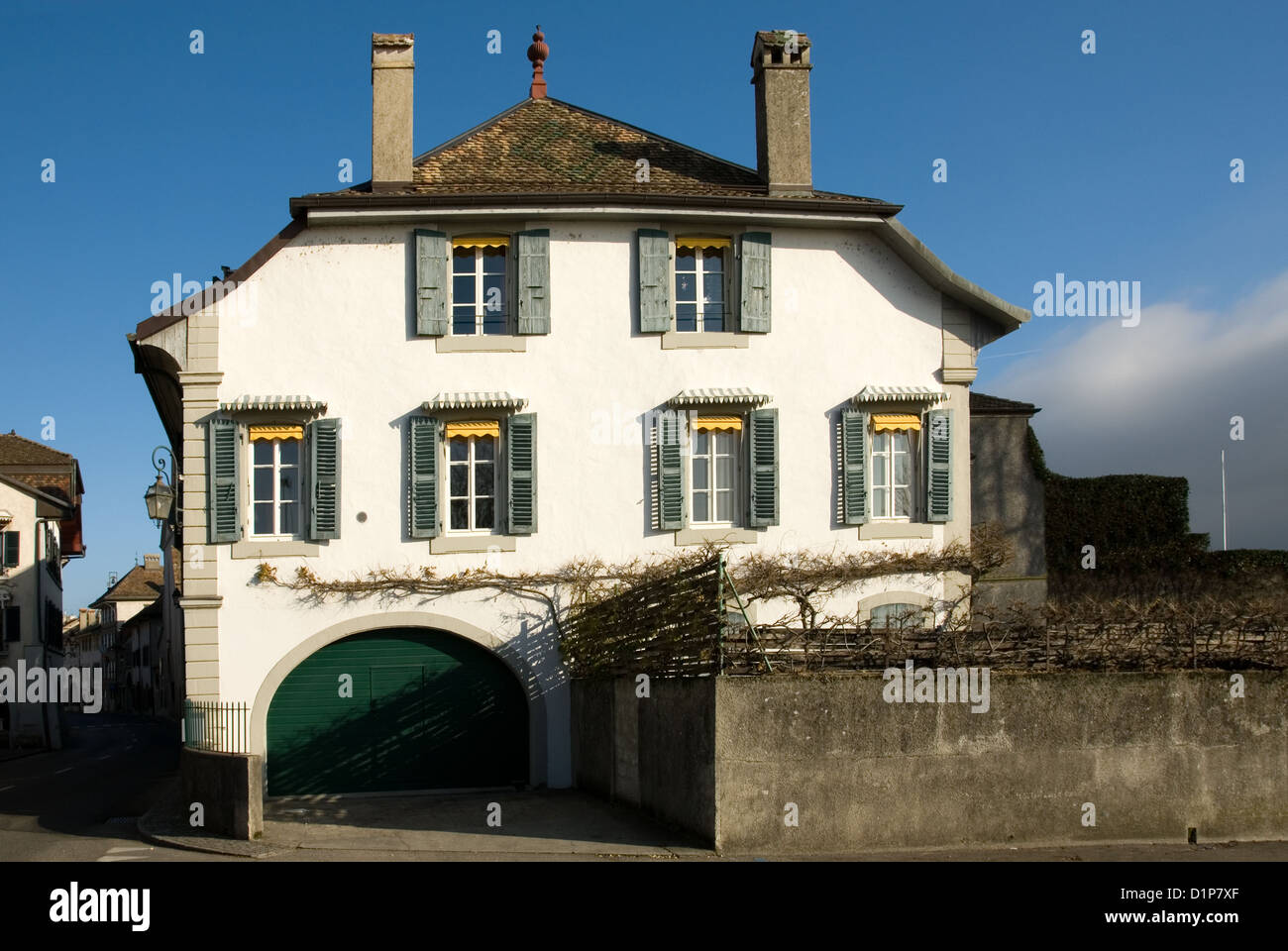 Schweizerhaus Stockfoto