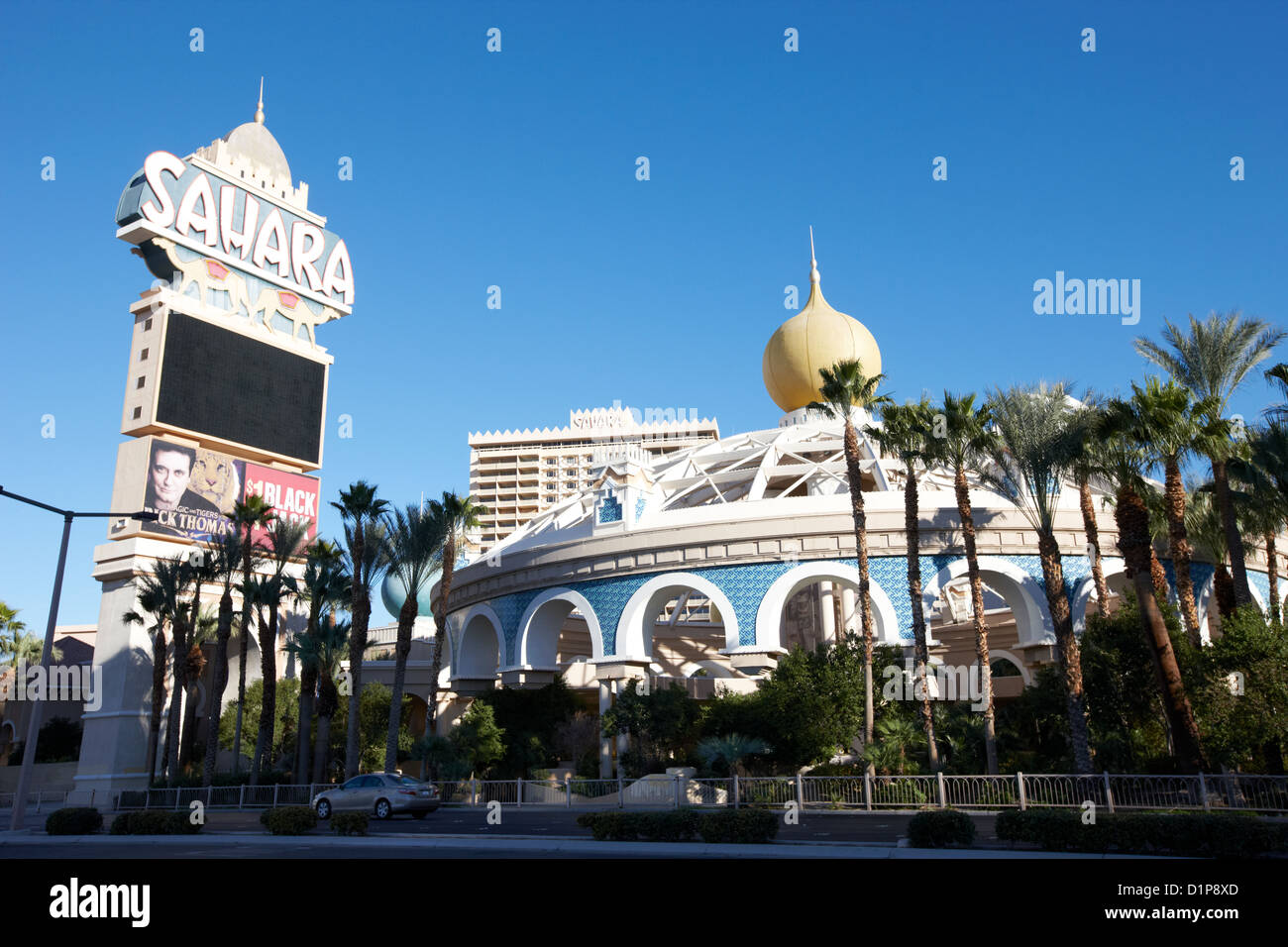 Sahara Hotel und Casino Las Vegas Nevada, USA Stockfoto