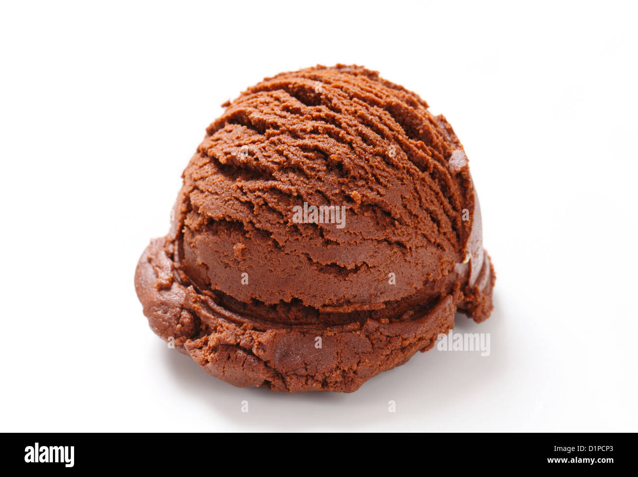Schokolade Eis Stockfoto
