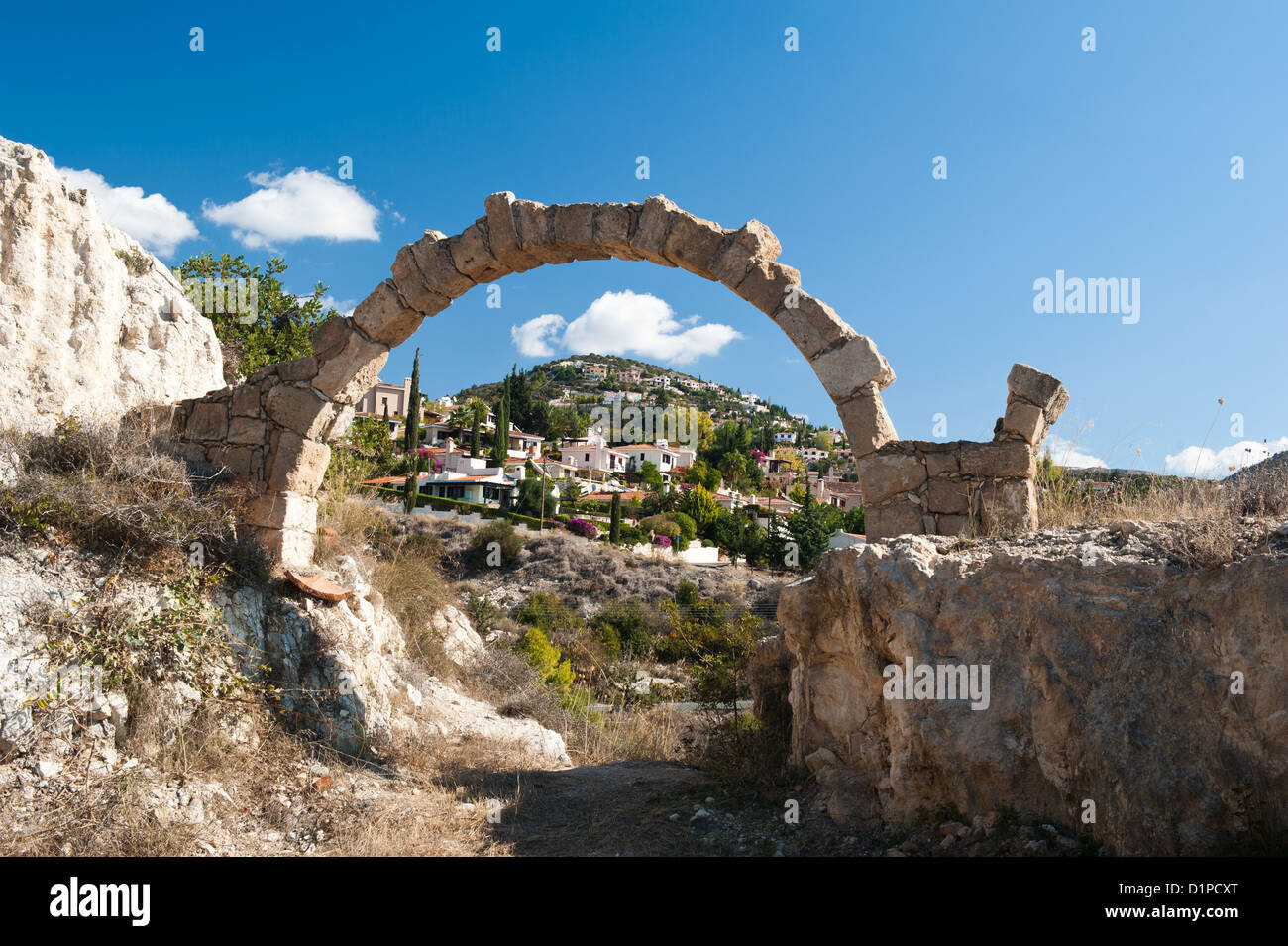Ruinen in Kili, Zypern Stockfoto
