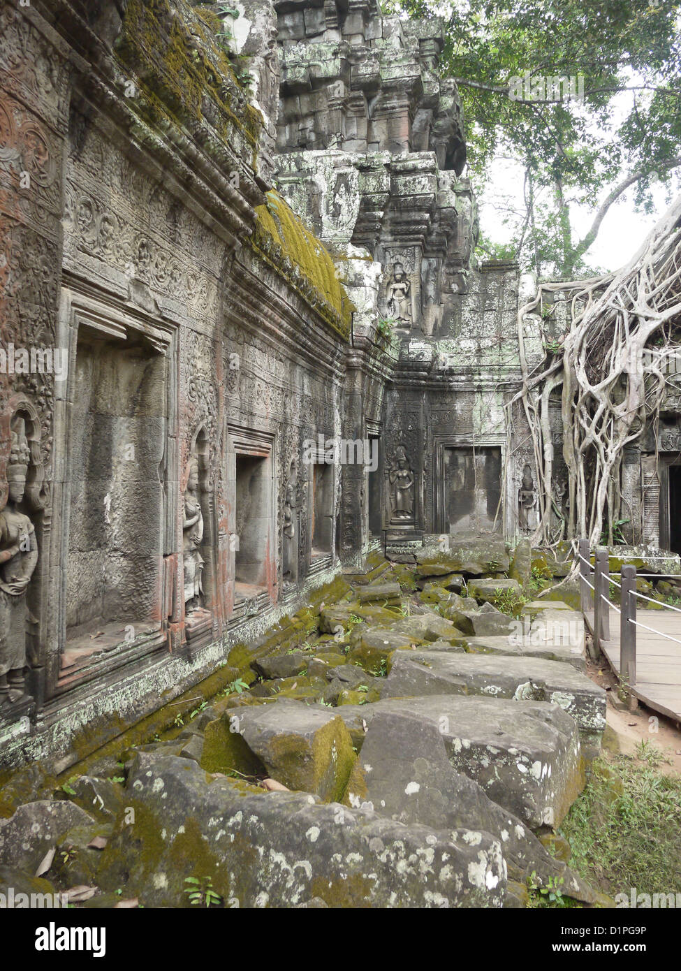 Ta Prohm Stockfoto