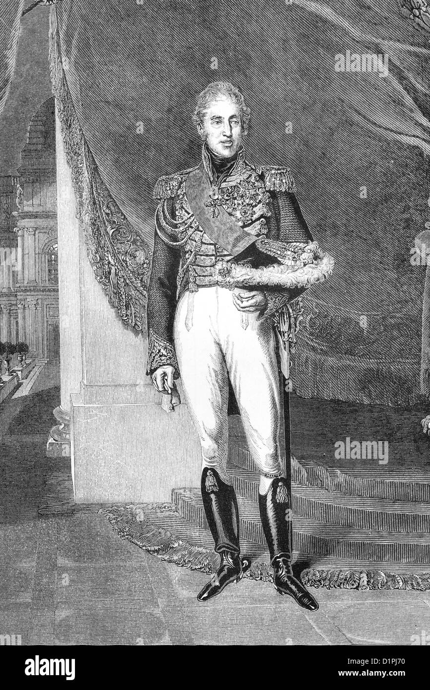 Karl X., König von Frankreich (9. Oktober 1757 6. November 1836) Stockfoto